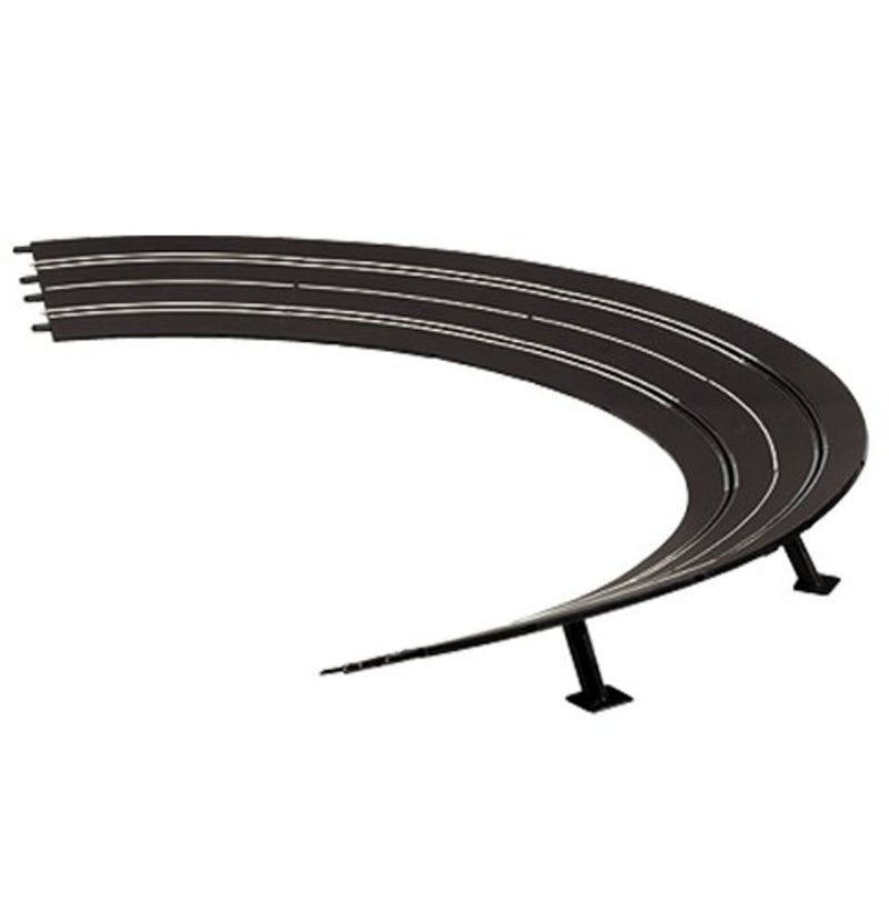 Carrera 20576 High Banked Curve 3/30 6-Piece add on Expansion Accessory Set Compatible with Evolution, Digital 132, and Digital 124 Slot car Tracks
